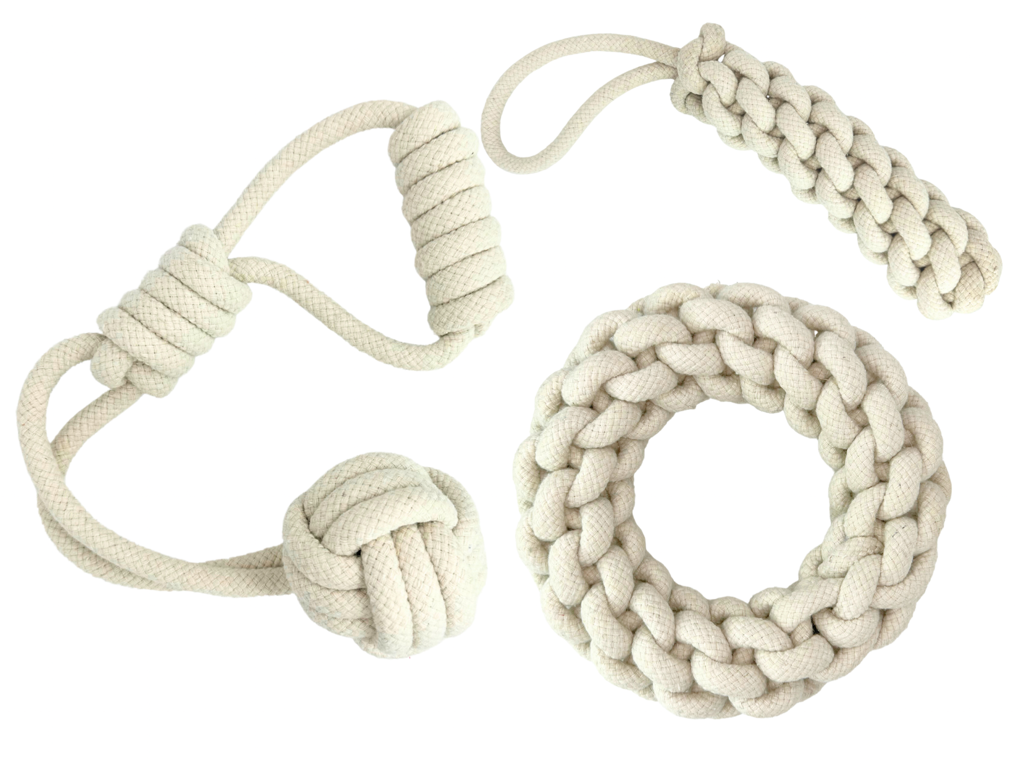 Doys Premium Hundespielzeug 3er Set
